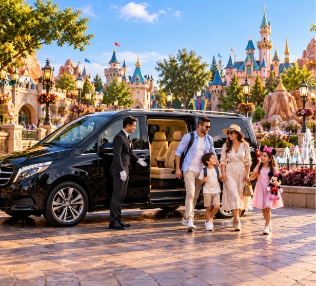 Paris airport to Disneyland transfer