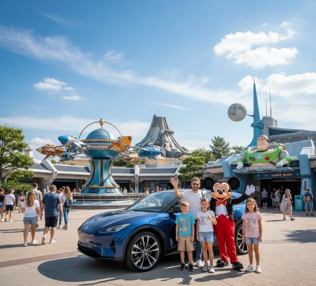 Private Transportation from Orly to Disneyland Paris