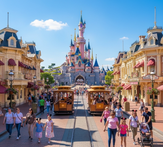 Paris Beauvais Airport to Disneyland Transfer